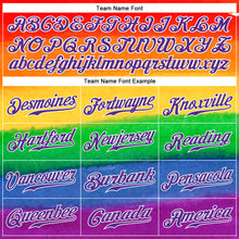 Load image into Gallery viewer, Custom Rainbow For Pride Month Love Is Love LGBT Authentic Baseball Jersey