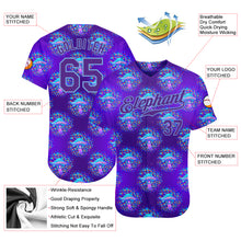 Загрузить изображение в средство просмотра галереи, Custom 3D Pattern Design Magic Mushrooms Psychedelic Hallucination Authentic Baseball Jersey