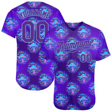 Загрузить изображение в средство просмотра галереи, Custom 3D Pattern Design Magic Mushrooms Psychedelic Hallucination Authentic Baseball Jersey