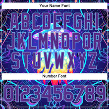 Загрузить изображение в средство просмотра галереи, Custom 3D Pattern Design Magic Mushrooms Over Sacred Geometry Psychedelic Hallucination Authentic Baseball Jersey