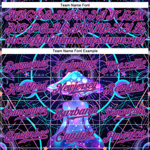 Charger l'image dans la galerie, Custom 3D Pattern Design Magic Mushrooms Over Sacred Geometry Psychedelic Hallucination Authentic Baseball Jersey