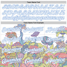 Загрузить изображение в средство просмотра галереи, Custom 3D Pattern Design Colorful Flowers And Mushrooms Psychedelic Hallucination Authentic Baseball Jersey