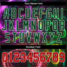 Загрузить изображение в средство просмотра галереи, Custom 3D Pattern Design Abstract Fractal Rendering Authentic Baseball Jersey