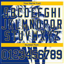 Загрузить изображение в средство просмотра галереи, Custom 3D Pattern Design Hawaii Coconut Trees Authentic Baseball Jersey