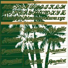 Laden Sie das Bild in den Galerie-Viewer, Custom 3D Pattern Design Hawaii Coconut Trees Authentic Baseball Jersey