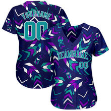 Загрузить изображение в средство просмотра галереи, Custom 3D Pattern Design Music Festival Authentic Baseball Jersey