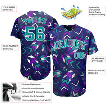 Загрузить изображение в средство просмотра галереи, Custom 3D Pattern Design Music Festival Authentic Baseball Jersey