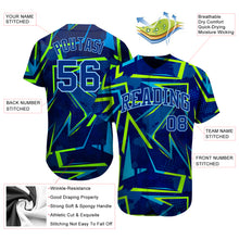 Загрузить изображение в средство просмотра галереи, Custom 3D Pattern Design Music Festival Authentic Baseball Jersey