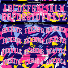 Load image into Gallery viewer, Custom 3D Pattern Design Music Festival Authentic Baseball Jersey