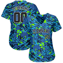 Load image into Gallery viewer, Custom 3D Pattern Design Music Festival Authentic Baseball Jersey