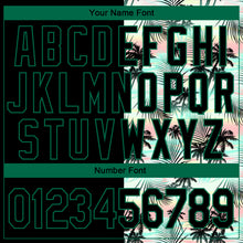 Загрузить изображение в средство просмотра галереи, Custom Stitched Black Black-Kelly Green 3D Pattern Design Tropical Palm Leaves Sports Pullover Sweatshirt Hoodie