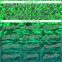 Laden Sie das Bild in den Galerie-Viewer, Custom Stitched Kelly Green Green-White 3D Pattern Design Gradient Abstract Sports Pullover Sweatshirt Hoodie