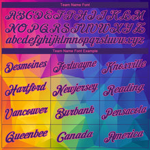 Загрузить изображение в средство просмотра галереи, Custom Stitched Gold Purple-Pink 3D Pattern Design Abstract Rainbow Sports Pullover Sweatshirt Hoodie