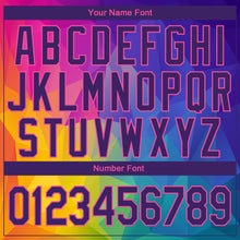 Загрузить изображение в средство просмотра галереи, Custom Stitched Gold Purple-Pink 3D Pattern Design Abstract Rainbow Sports Pullover Sweatshirt Hoodie