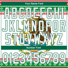 Загрузить изображение в средство просмотра галереи, Custom Stitched Kelly Green White-Red 3D Mexican Flag Sports Pullover Sweatshirt Hoodie