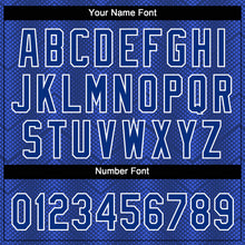 Laden Sie das Bild in den Galerie-Viewer, Custom Royal Royal-Navy 3D Pattern Design Authentic Baseball Jersey