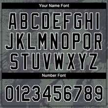 Load image into Gallery viewer, Custom Olive Black-White 3D Pattern Design Authentic Salute To Service Baseball Jersey