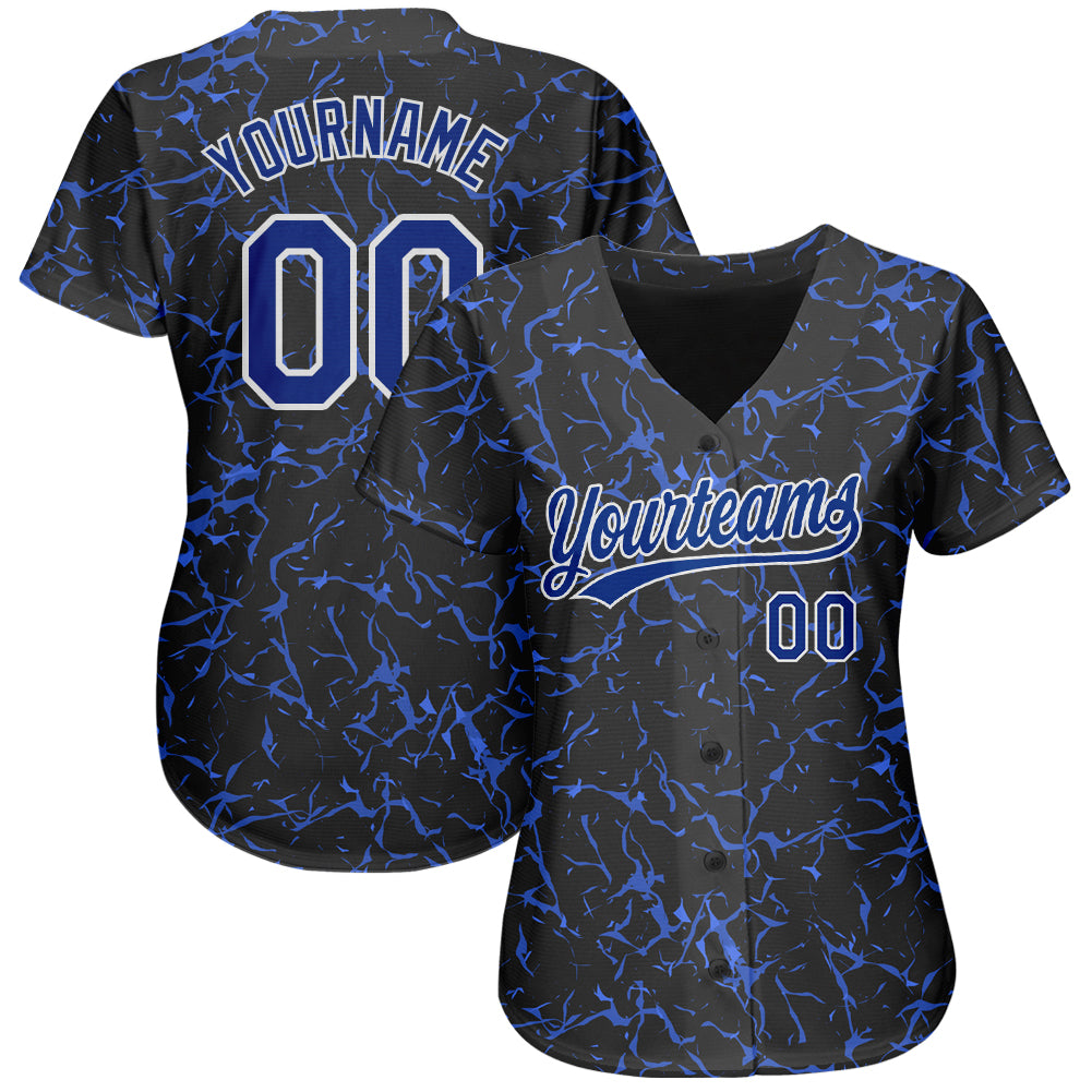 Cheap Custom Black Neon Green-White 3D Pattern Design Authentic Baseball  Jersey Free Shipping – CustomJerseysPro