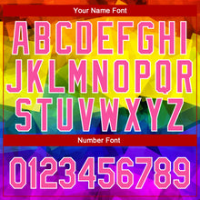 Загрузить изображение в средство просмотра галереи, Custom Rainbow For Pride Month Love Is Love LGBT 3D Authentic Baseball Jersey