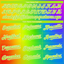 Загрузить изображение в средство просмотра галереи, Custom Rainbow For Pride Month Love Is Love LGBT 3D Authentic Baseball Jersey