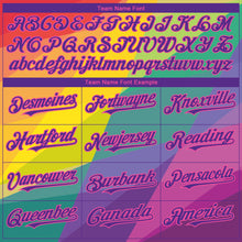 Charger l'image dans la galerie, Custom Rainbow For Pride Month Love Is Love LGBT 3D Authentic Baseball Jersey