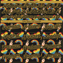 Load image into Gallery viewer, Custom Rainbow For Pride Month Love Is Love LGBT 3D Authentic Baseball Jersey