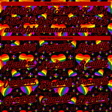 Load image into Gallery viewer, Custom Rainbow For Pride Month Love Is Love LGBT 3D Authentic Baseball Jersey