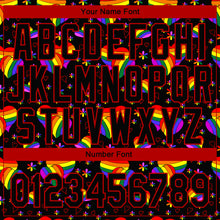 Load image into Gallery viewer, Custom Rainbow For Pride Month Love Is Love LGBT 3D Authentic Baseball Jersey