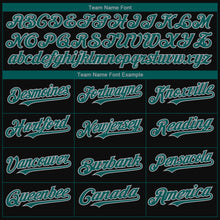 Charger l'image dans la galerie, Custom Black Midnight Green-Gray 3D Philadelphia City Edition Fade Fashion Authentic Baseball Jersey