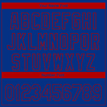 Загрузить изображение в средство просмотра галереи, Custom Royal Red 3D Chicago City Edition Fade Fashion Authentic Baseball Jersey