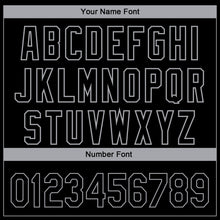 Загрузить изображение в средство просмотра галереи, Custom Black Gray 3D Chicago City Edition Fade Fashion Authentic Baseball Jersey