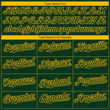 Load image into Gallery viewer, Custom Green Gold 3D Oakland City Edition Fade Fashion Authentic Baseball Jersey
