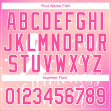 Загрузить изображение в средство просмотра галереи, Custom Pink White 3D Pink Ribbon Breast Cancer Awareness Month Women Health Care Support Authentic Baseball Jersey