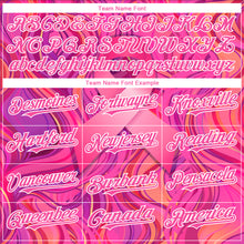 Загрузить изображение в средство просмотра галереи, Custom Pink White 3D Pink Ribbon Breast Cancer Awareness Month Women Health Care Support Authentic Baseball Jersey