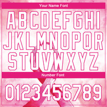 Загрузить изображение в средство просмотра галереи, Custom Pink White-Hot Pink 3D Pink Ribbon Breast Cancer Awareness Month Women Health Care Support Authentic Baseball Jersey