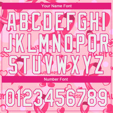 Загрузить изображение в средство просмотра галереи, Custom Pink White-Hot Pink 3D Pink Ribbon Breast Cancer Awareness Month Women Health Care Support Authentic Baseball Jersey