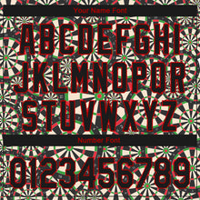 Load image into Gallery viewer, Custom Black Red 3D Pattern Design Dart Board Authentic Baseball Jersey