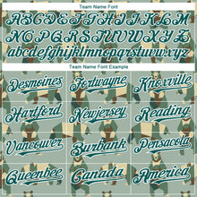 Laden Sie das Bild in den Galerie-Viewer, Custom Green Grass Green-White 3D Pattern Design Bear Authentic Baseball Jersey