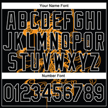 Load image into Gallery viewer, Custom Stitched Black Yellow-White 3D Pattern Design Tiger With Cloud Sports Pullover Sweatshirt Hoodie