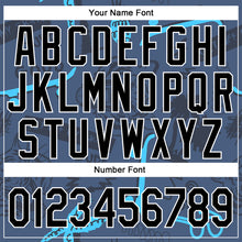 Загрузить изображение в средство просмотра галереи, Custom Stitched Navy Black-White 3D Pattern Design Tiger And Hawaii Palm Tree Sports Pullover Sweatshirt Hoodie