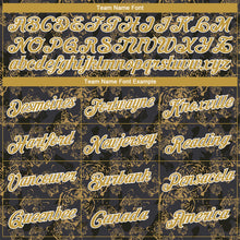 Загрузить изображение в средство просмотра галереи, Custom Stitched Black Old Gold-White 3D Pattern Design Tiger Sports Pullover Sweatshirt Hoodie