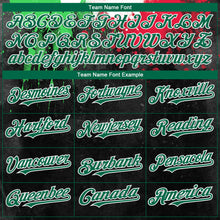 Загрузить изображение в средство просмотра галереи, Custom Black Red Kelly Green 3D Mexican Flag Watercolored Splashes Grunge Design Authentic Baseball Jersey