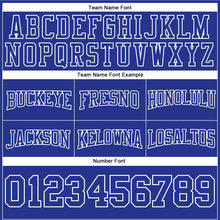 Загрузить изображение в средство просмотра галереи, Custom Stitched Royal White 3D Pattern Design Crane And Cloud Sports Pullover Sweatshirt Hoodie