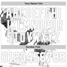 Load image into Gallery viewer, Custom Stitched White Gray 3D Pattern Design Heron Sports Pullover Sweatshirt Hoodie