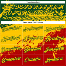 Загрузить изображение в средство просмотра галереи, Custom Stitched Green Yellow-Red 3D Pattern Design Black History Month Sports Pullover Sweatshirt Hoodie