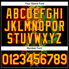 Load image into Gallery viewer, Custom Stitched Black Yellow-Red 3D Pattern Design Black History Month Sports Pullover Sweatshirt Hoodie