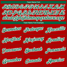 Загрузить изображение в средство просмотра галереи, Custom Stitched Red Kelly Green-White Christmas 3D Sports Pullover Sweatshirt Hoodie