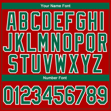 Загрузить изображение в средство просмотра галереи, Custom Stitched Red Kelly Green-White Christmas 3D Sports Pullover Sweatshirt Hoodie