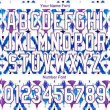 Load image into Gallery viewer, Custom Stitched Tie Dye White-Purple 3D Abstract Watercolor Sports Pullover Sweatshirt Hoodie