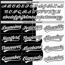 Загрузить изображение в средство просмотра галереи, Custom Black White 3D Pattern Design Music Festival Guitar Rock And Roll Authentic Baseball Jersey